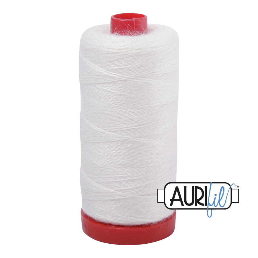 12 wt Lana Wool large spool - 8024 White