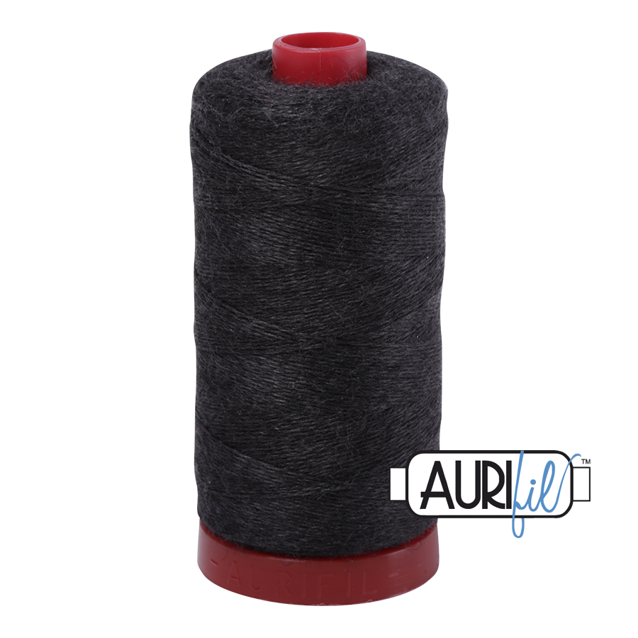12 wt Lana Wool large spool - 8080 Smoke