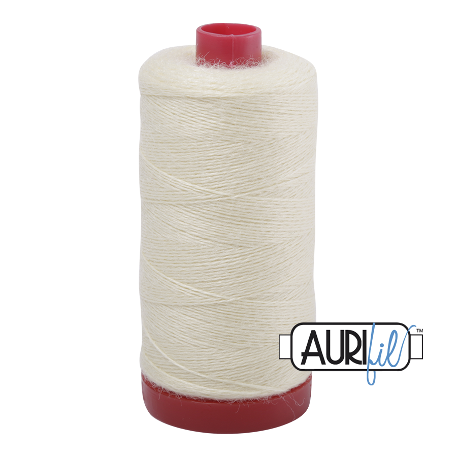 12 wt Lana Wool large spool - 8110 Pale Lemon
