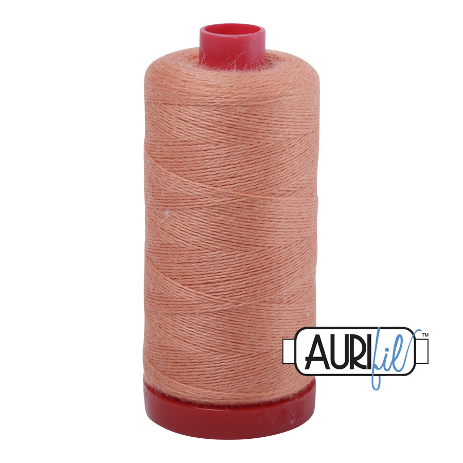 12 wt Lana Wool large spool - 8210 Light Salmon