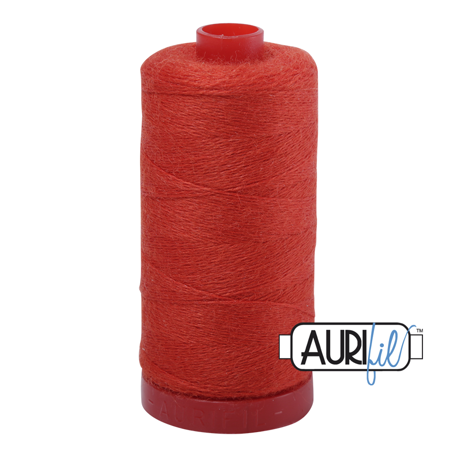 12 wt Lana Wool large spool - 8220 Burnt Orange