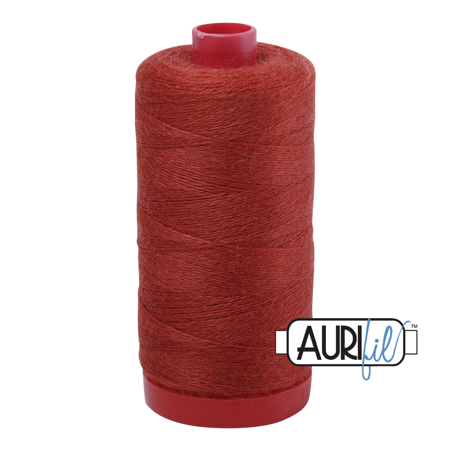 12 wt Lana Wool large spool - 8248 Red-Orange