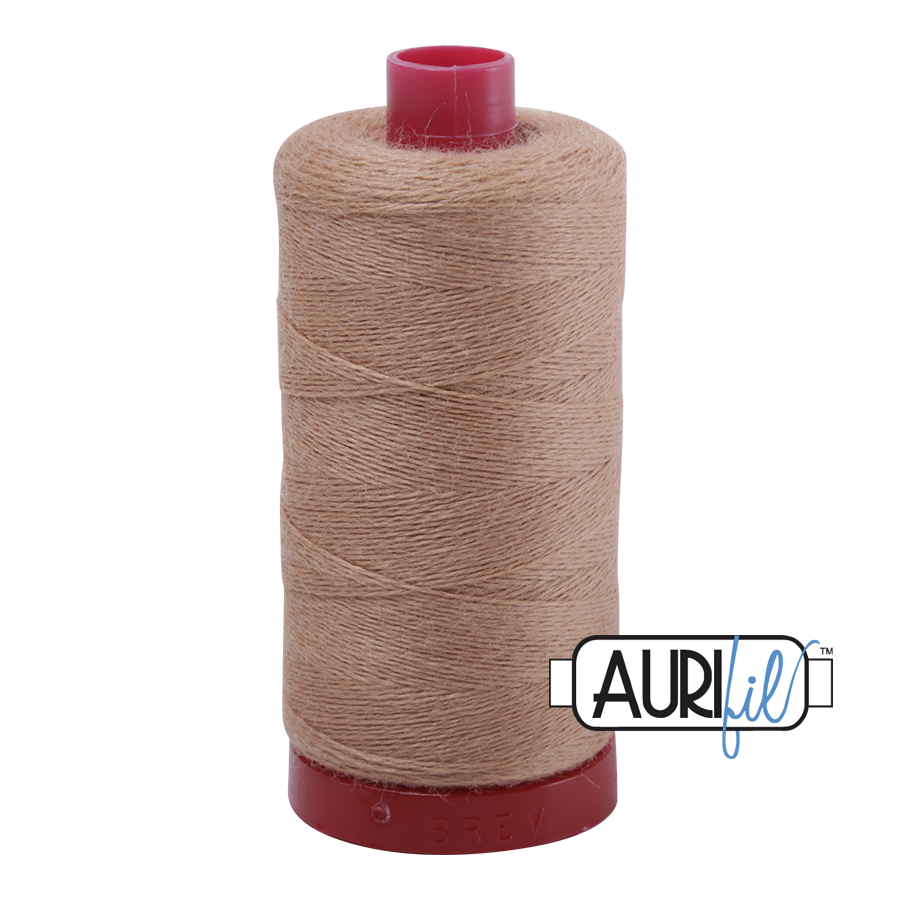 12 wt Lana Wool large spool - 8333 Medium Hazel