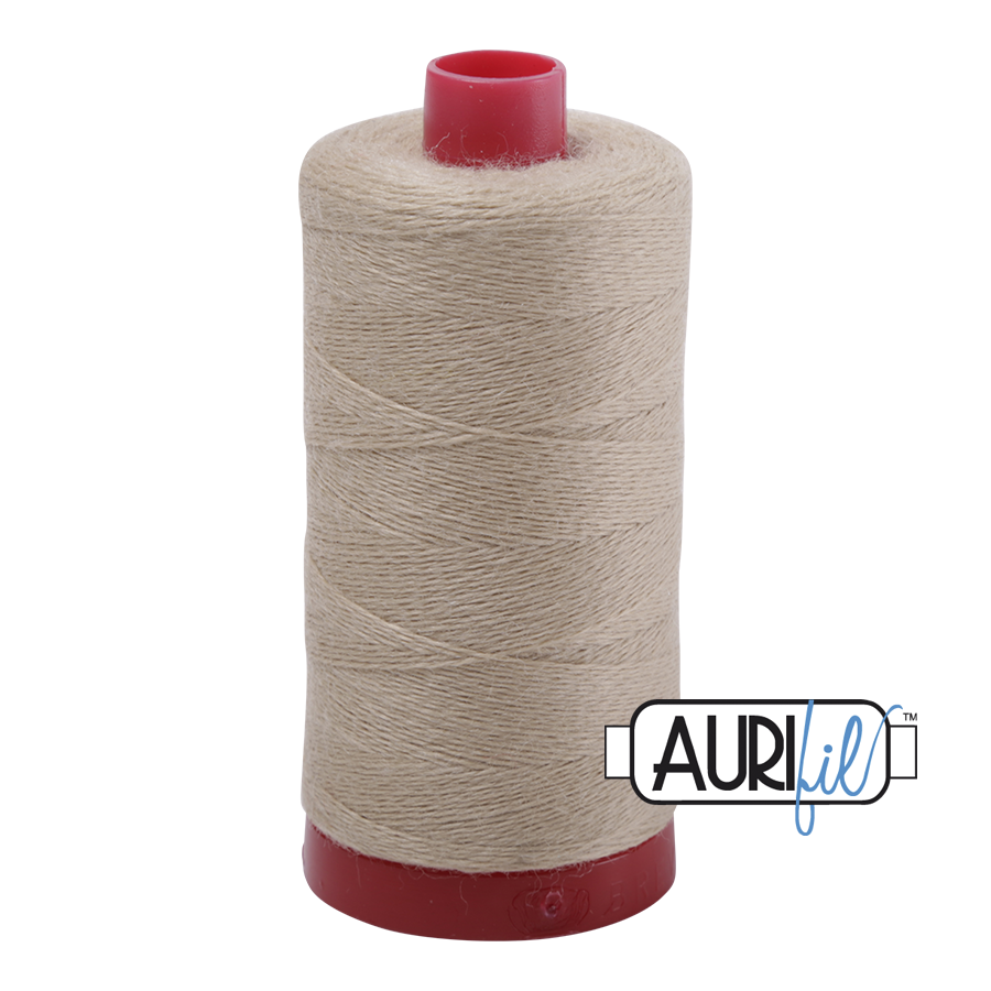 12 wt Lana Wool large spool - 8343 Flax