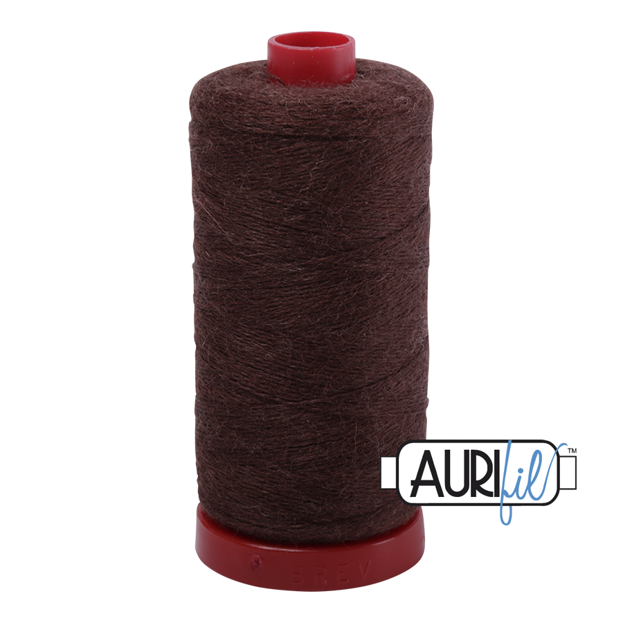 12 wt Lana Wool large spool - 8360 Chocolate