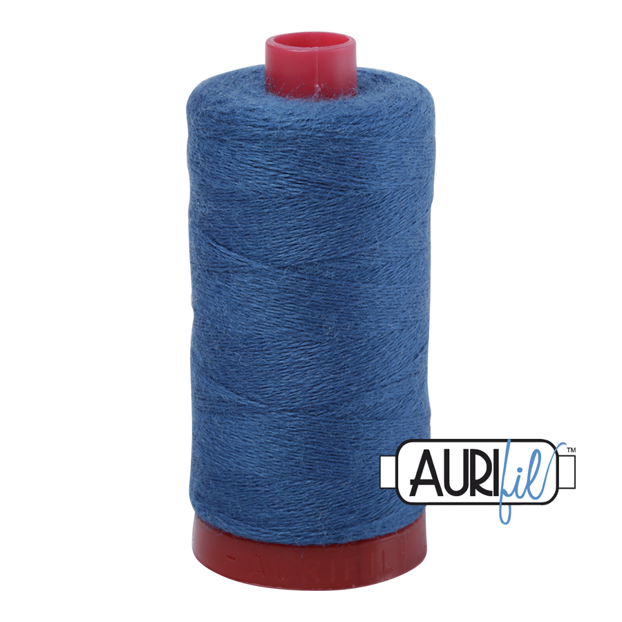 12 wt Lana Wool large spool - 8735 Deep Teal