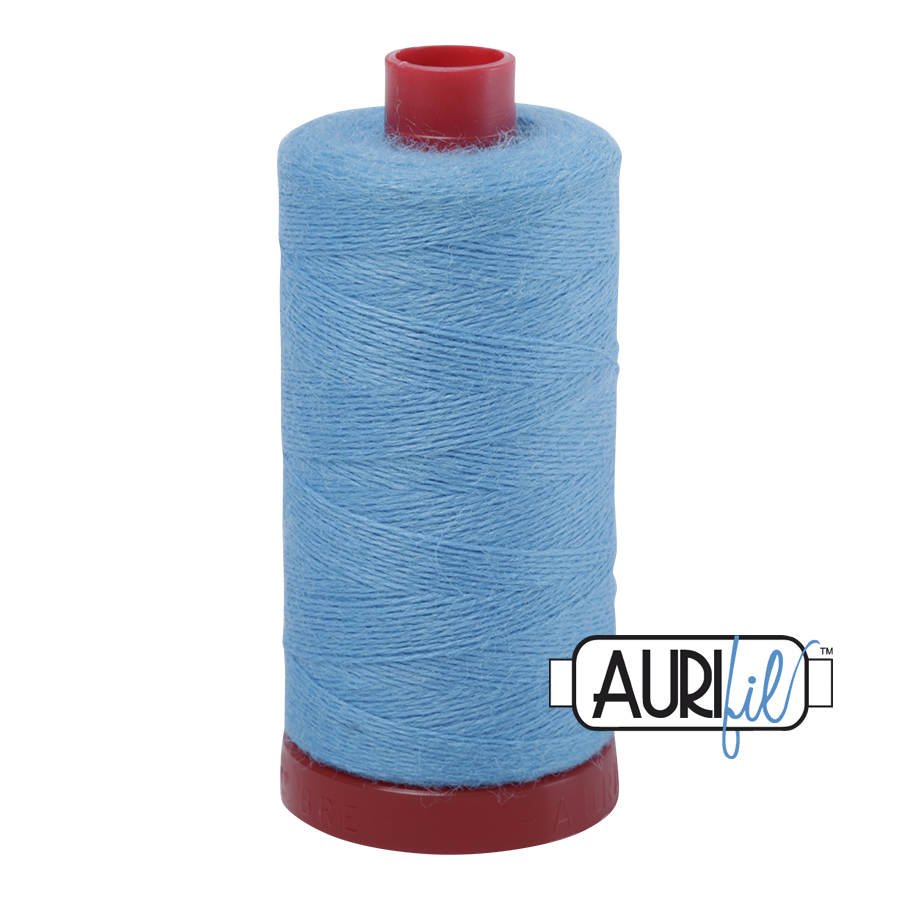 12 wt Lana Wool large spool - 8810 Turquoise
