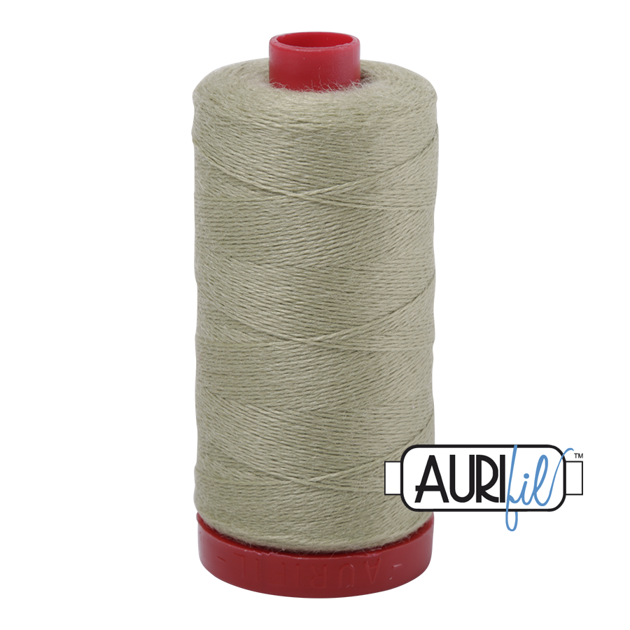 12 wt Lana Wool large spool - 8955 Pea Green