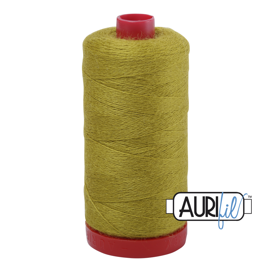 12 wt Lana Wool large spool - 8965 Electric Lime