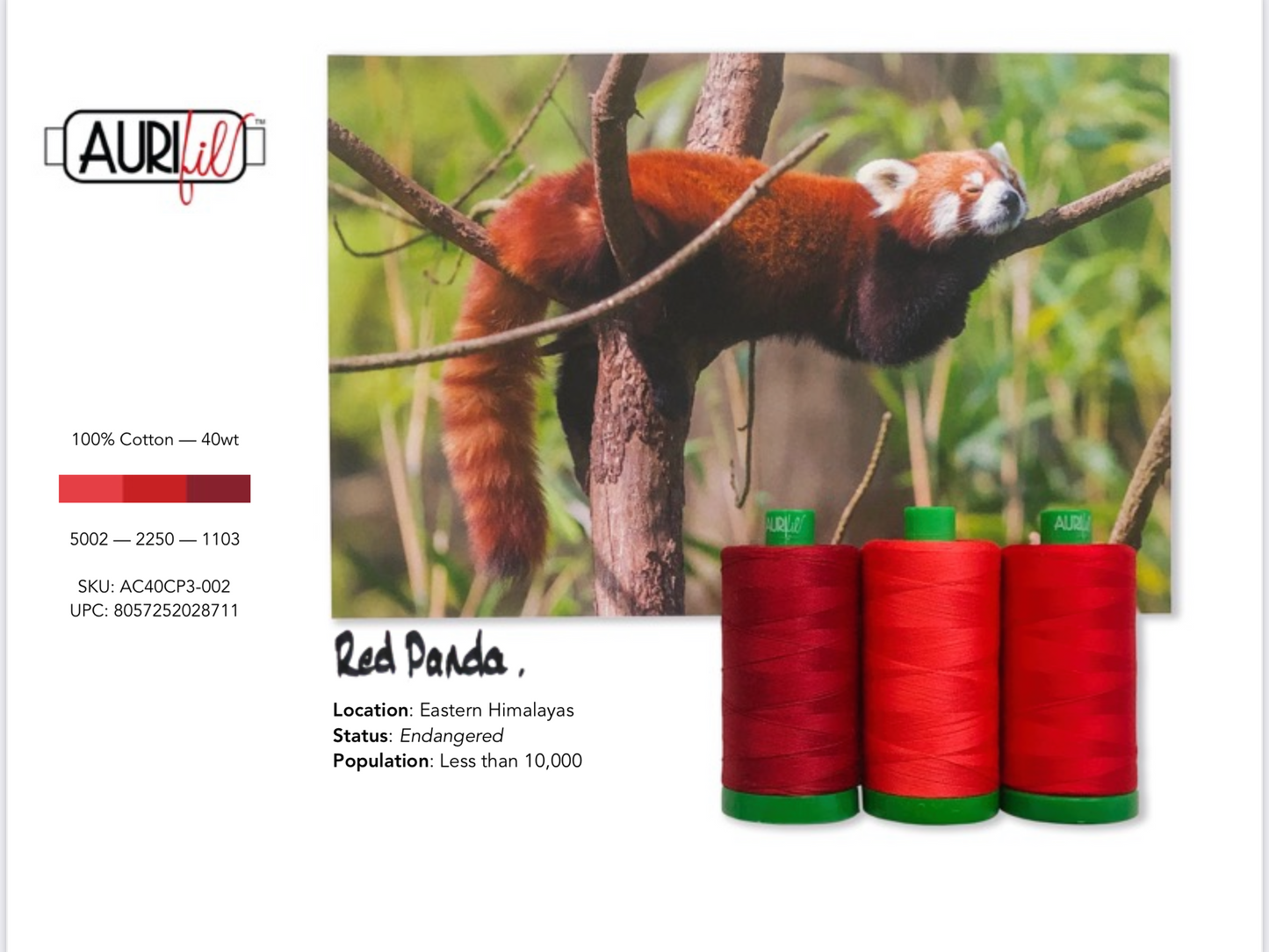 Red Panda Colour Builder