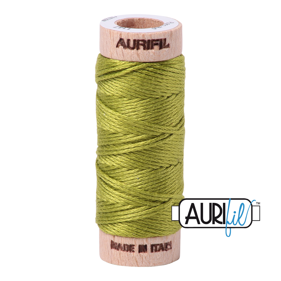 Floss Cotton 6-Strand Small Spool #1147 Light Leaf Green