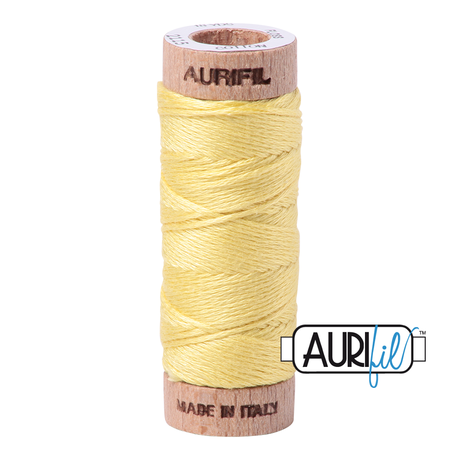Floss Cotton 6-Strand Small Spool #2115 Lemon