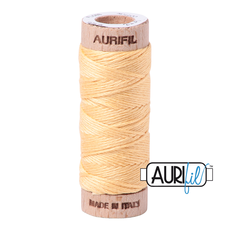 Floss Cotton 6-Strand Small Spool #2130 Medium Butter