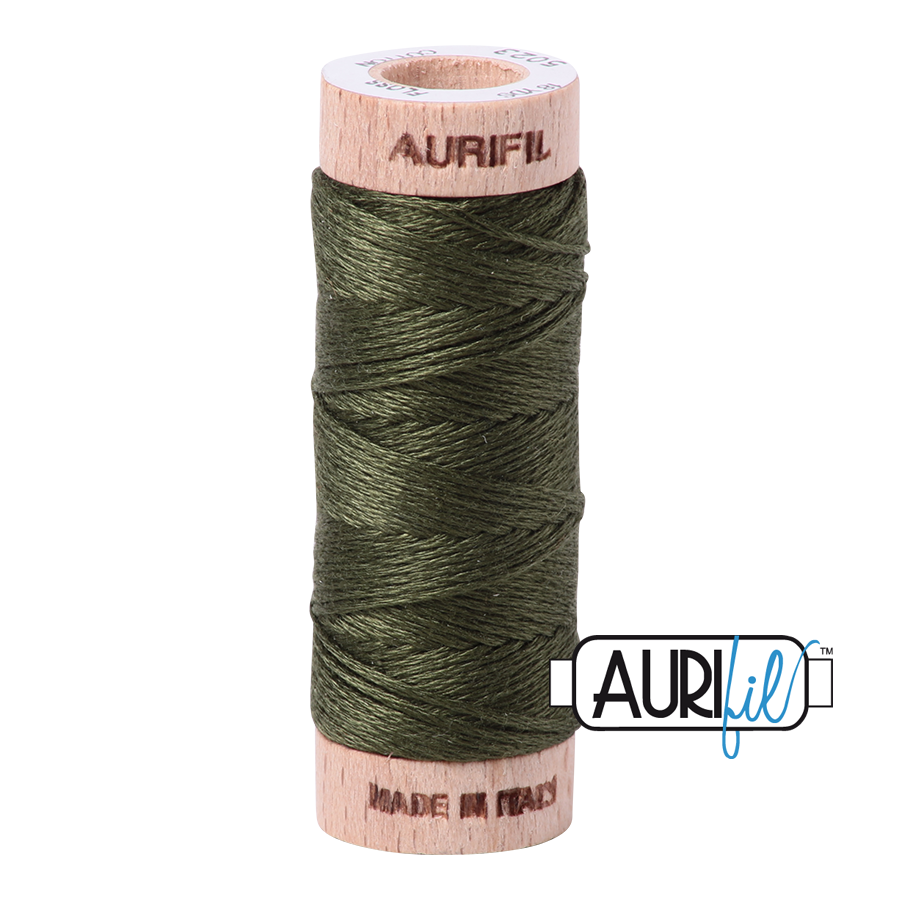 Floss Cotton 6-Strand Small Spool #5023 Medium Green