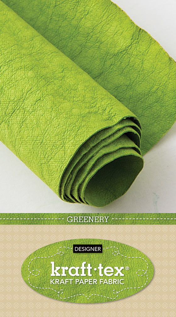 Kraft-Tex Designer Prewashed - Greenery - C&T