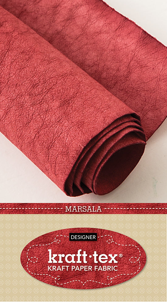Kraft-Tex Designer Prewashed - Marsala - C&T