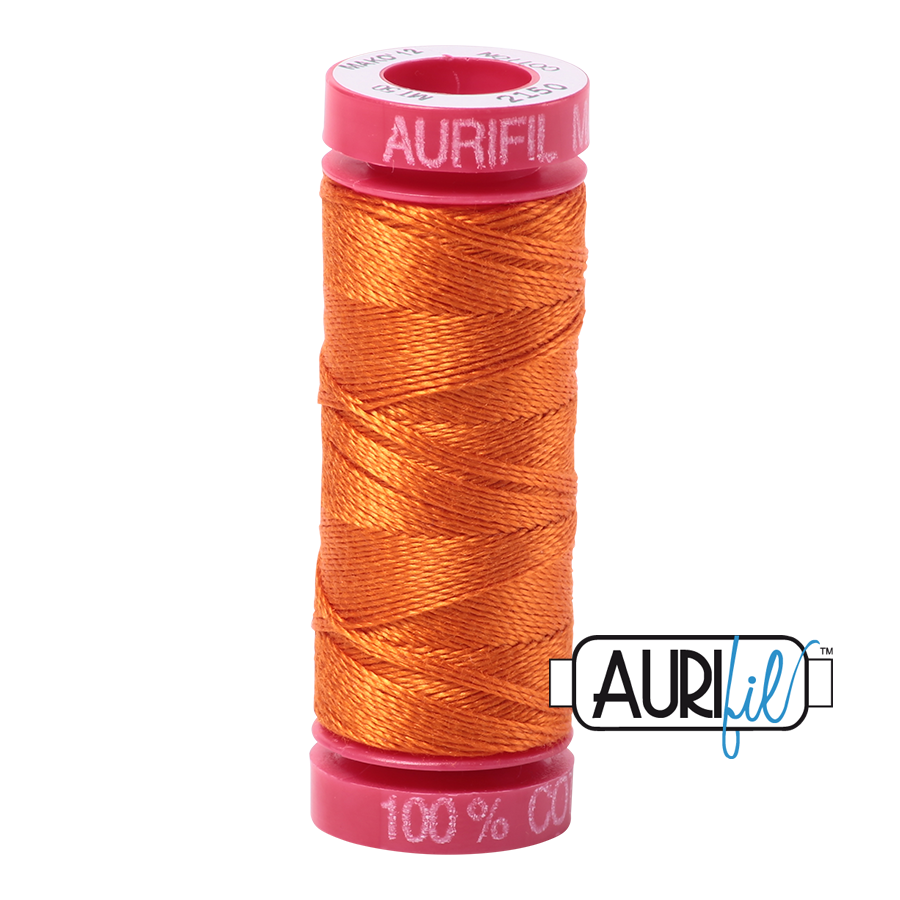 Mako 12 wt Cotton Small Spool 2150 Pumpkin