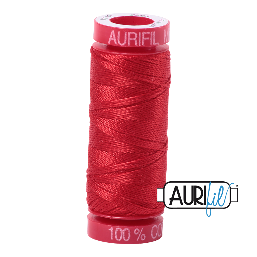 Mako 12 wt Cotton Small Spool 2265 Lobster Red