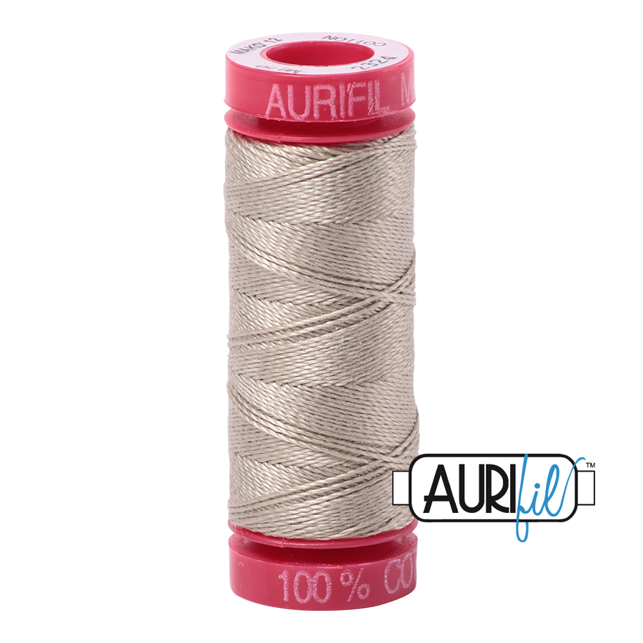 Mako 12 wt Cotton Small Spool 2324 Stone