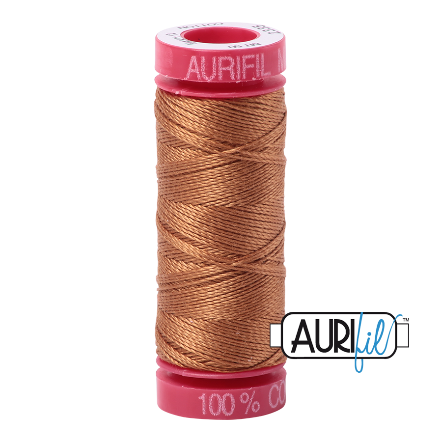 Mako 12 wt Cotton Small Spool 2335 Light Cinnamon
