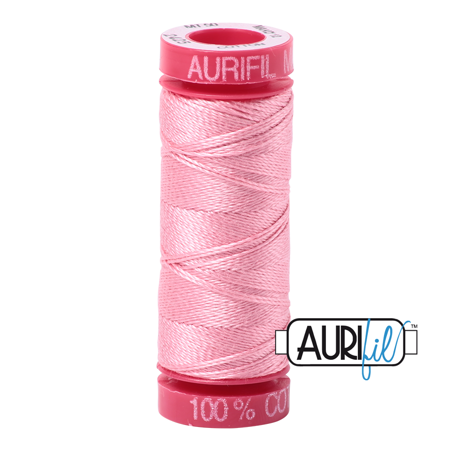 Mako 12 wt Cotton Small Spool 2425 Bright Pink