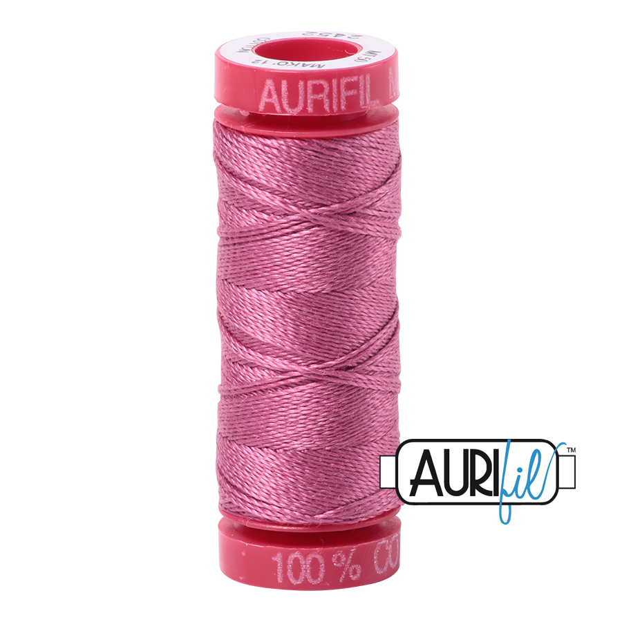 Mako 12 wt Cotton Small Spool 2452 Dusty Rose