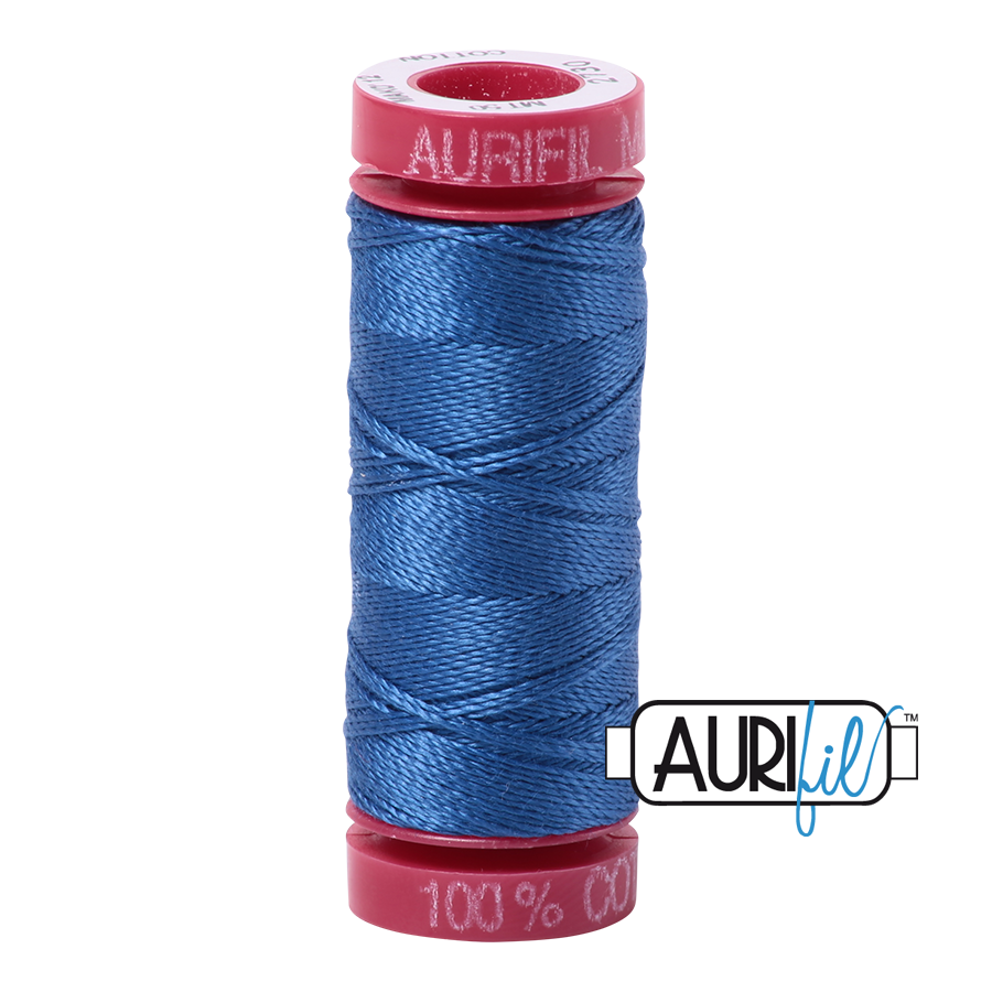 Mako 12 wt Cotton Small Spool 2730 Delft Blue