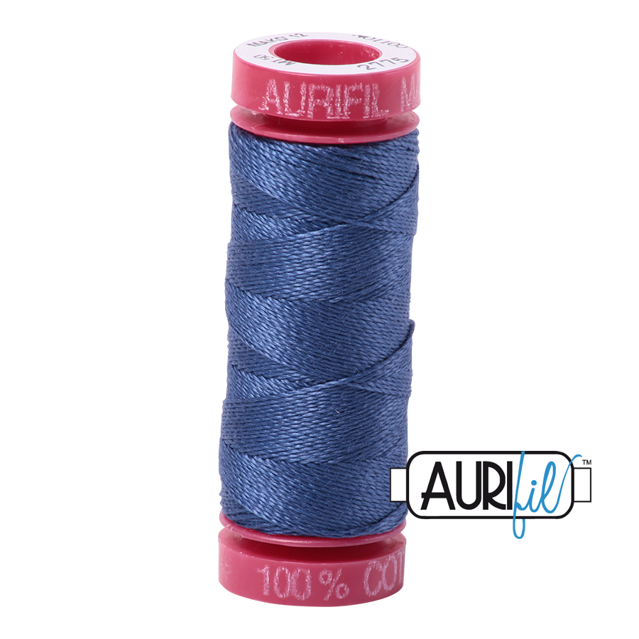 Mako 12 wt Cotton Small Spool 2775 Steel Blue