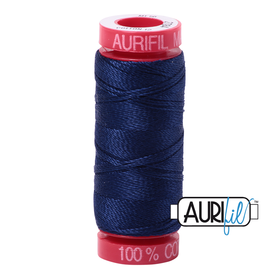 Mako 12 wt Cotton Small Spool 2784 Dark Navy