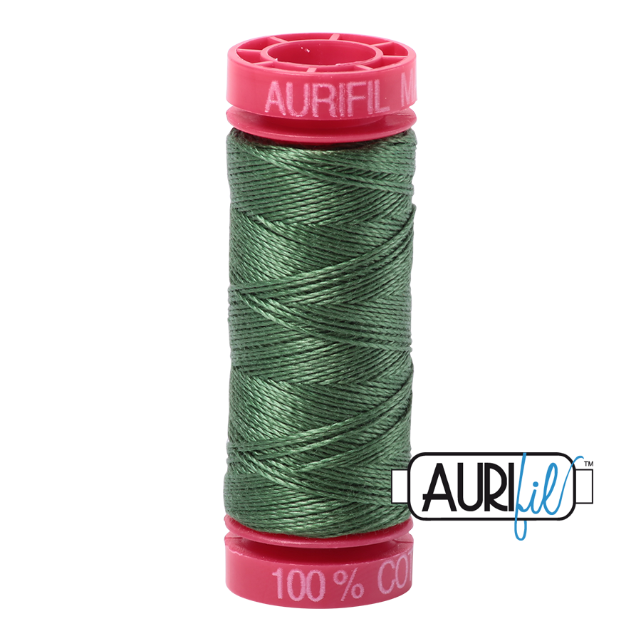 Mako 12 wt Cotton Small Spool 2890 Very Dark Grass Green