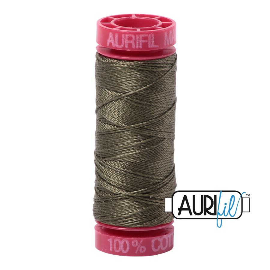 Mako 12 wt Cotton Small Spool 2905 Army Green