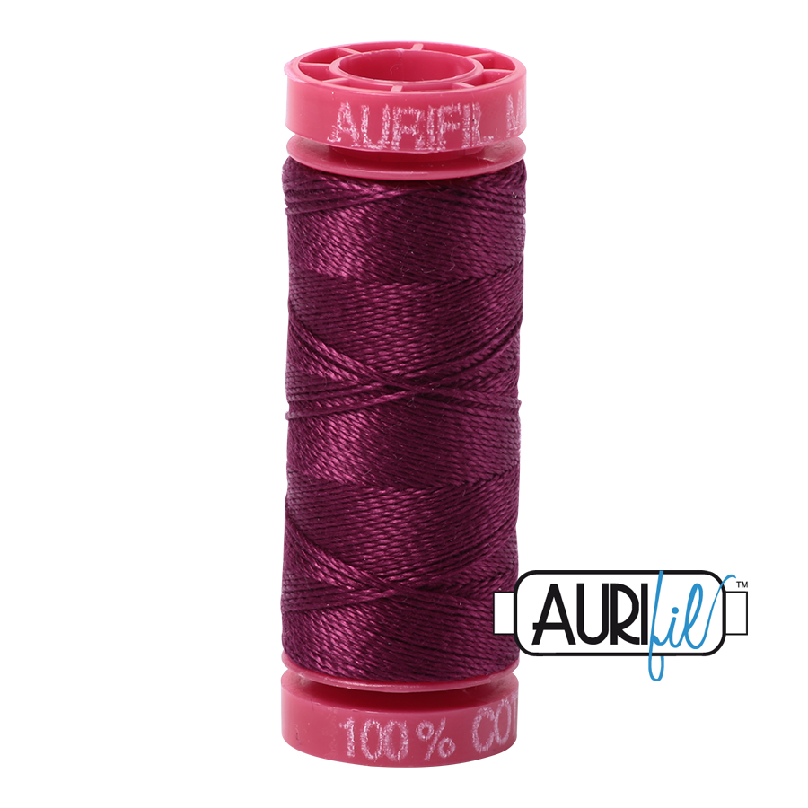 Mako 12 wt Cotton Small Spool 4030 Plum