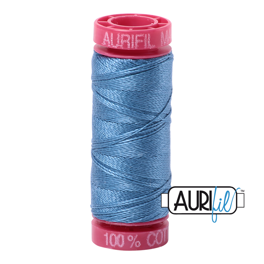 Mako 12 wt Cotton Small Spool 4140 Wedgewood