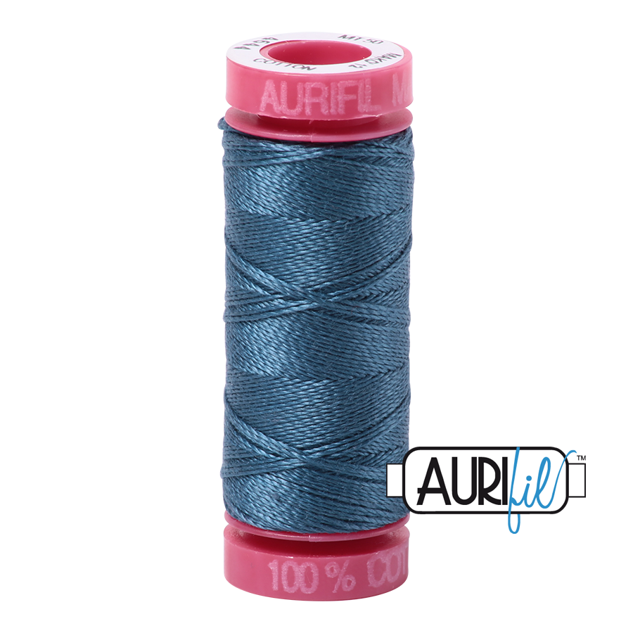 Mako 12 wt Cotton Small Spool 4644 Smoke Blue