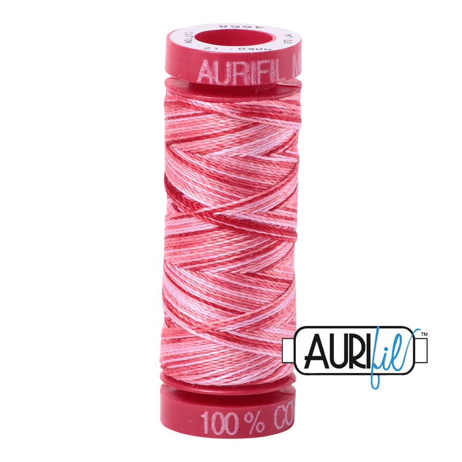 Mako 12 wt Cotton Small Spool 4668 Strawberry Parfait