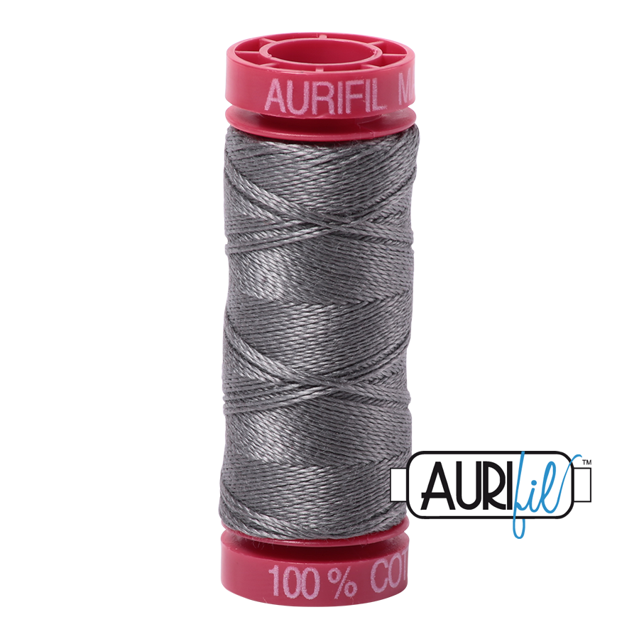 Mako 12 wt Cotton Small Spool 5004 Grey Smoke