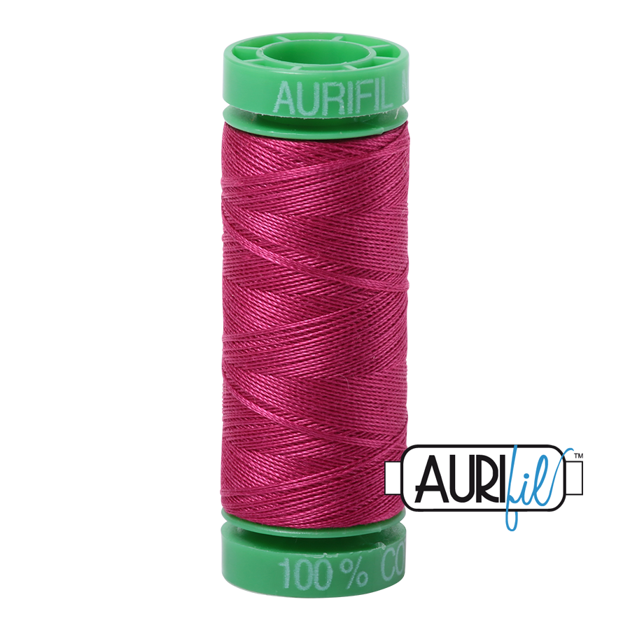 Mako 40 wt cotton 1100 Red Plum