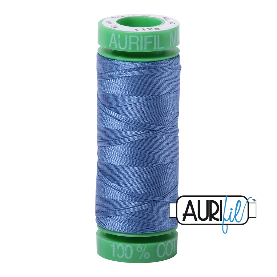 Mako 40 wt cotton 1128 Light Blue Violet
