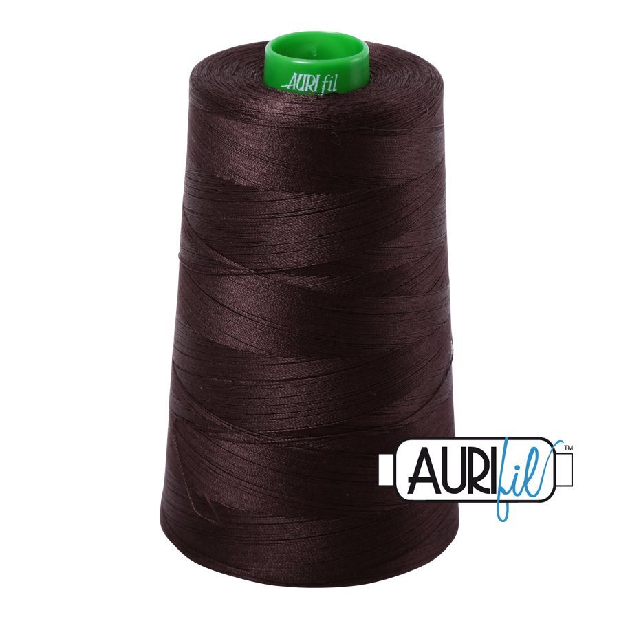 Mako 40 wt cotton 1130 Very Dark Bark