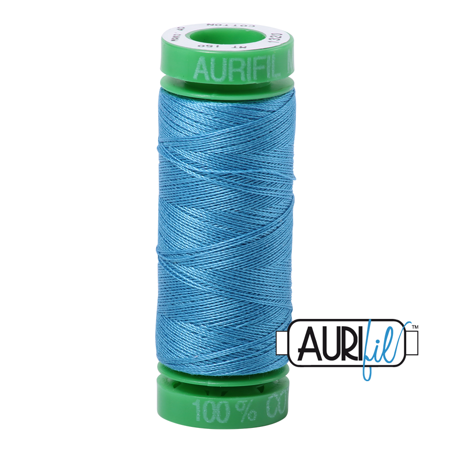 Mako 40 wt cotton 1320 Bright Teal