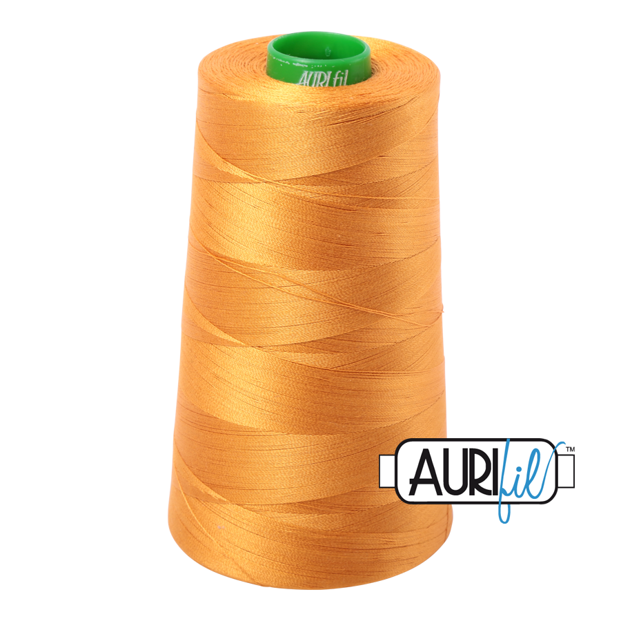 Mako 40 wt cotton 2145 Yellow Orange