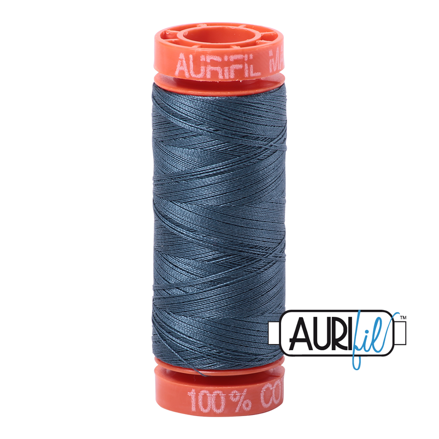 Mako 50 wt cotton 1310 Medium Blue Grey