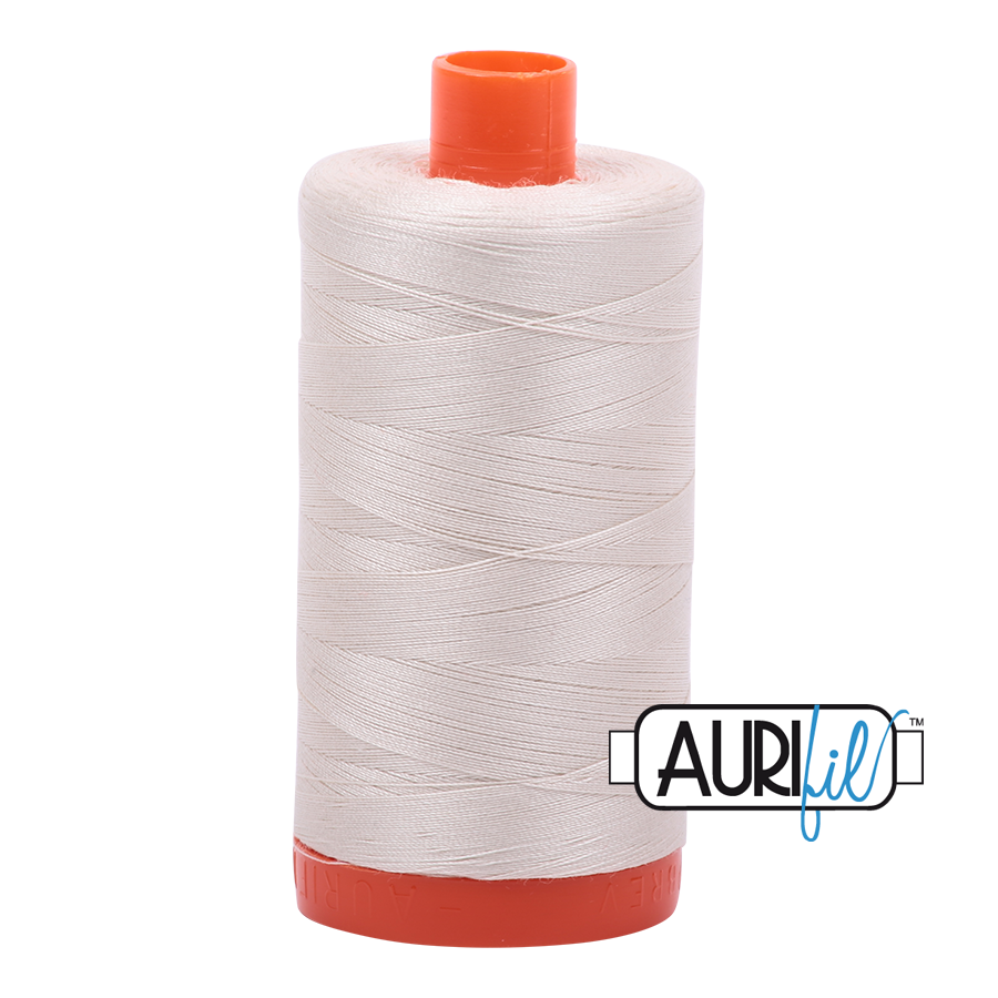 Mako 50 wt Cotton 2309 Silver White