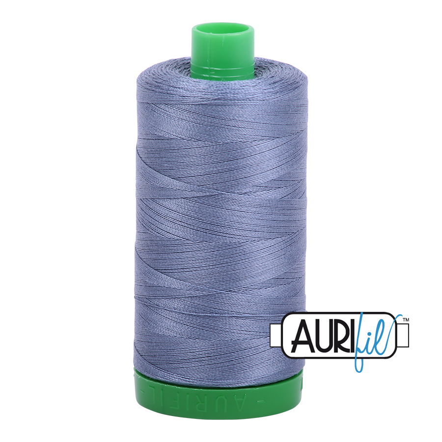 Mako 40 wt cotton 1248 Dark Grey Blue
