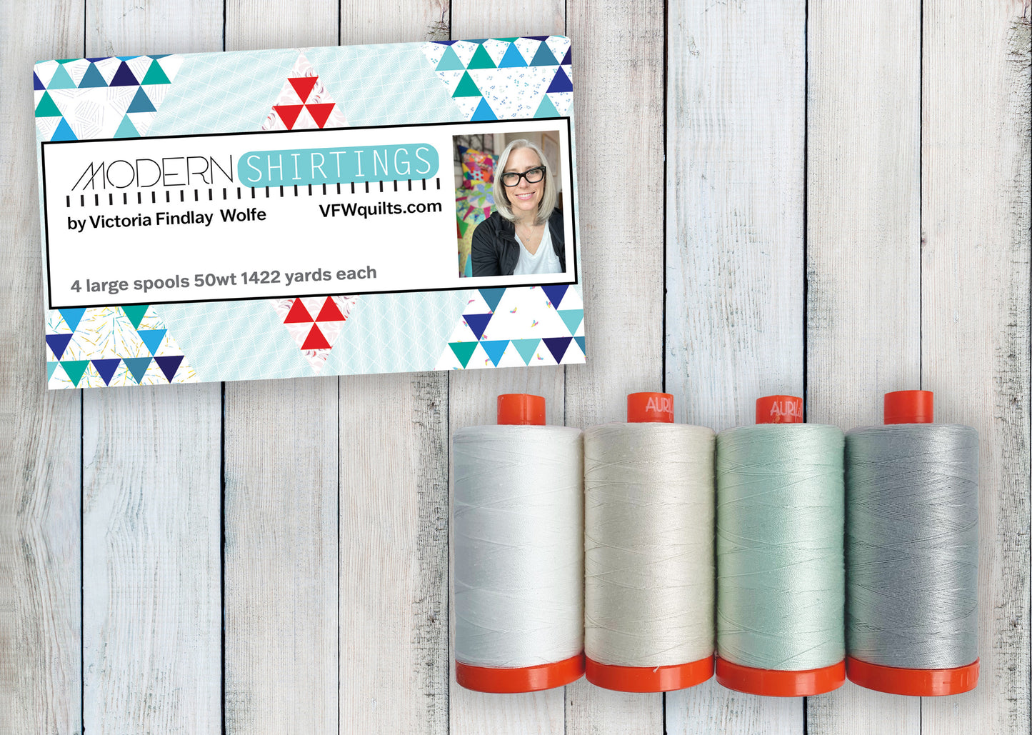 Modern Shirtings by Victoria Findlay Wolfe 50wt