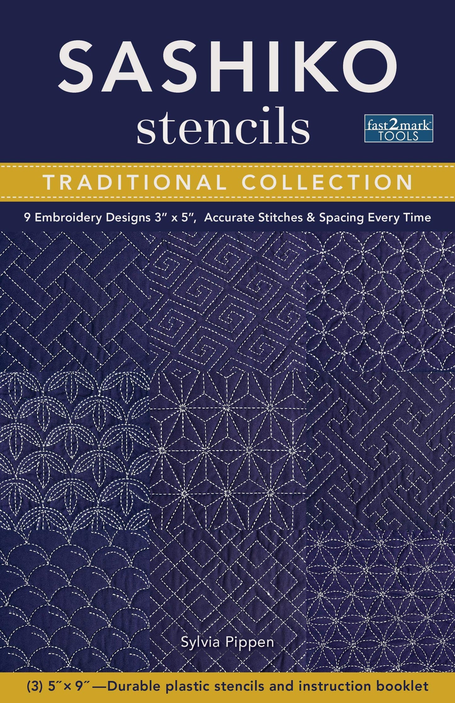 Sashiko Stencils # 1 Traditional Collection