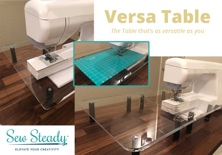 Sew Steady Versa Table 16" x 27" or 16" x 13.5"