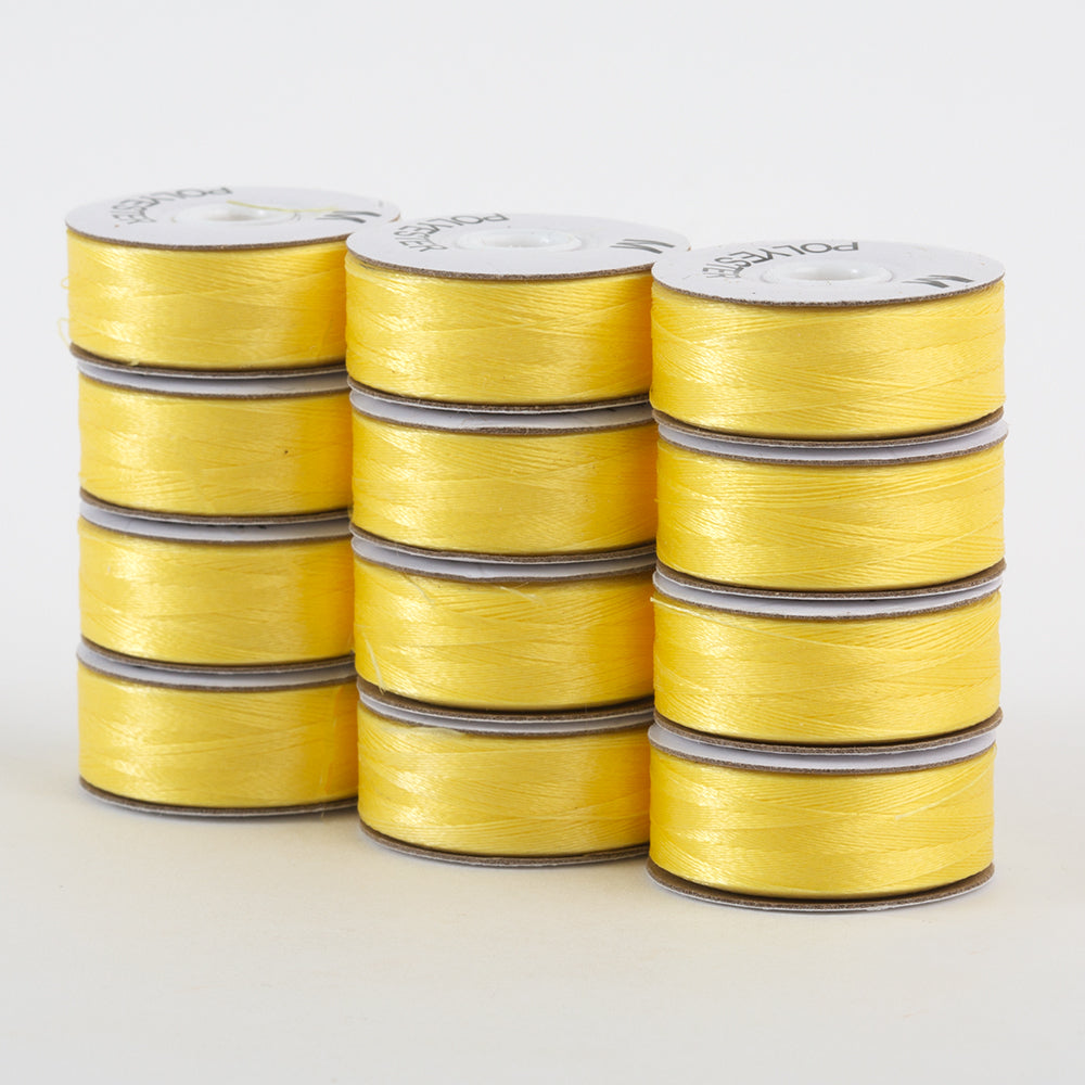 Super Bobs Poly 12 pk M-Style #601 Yellow