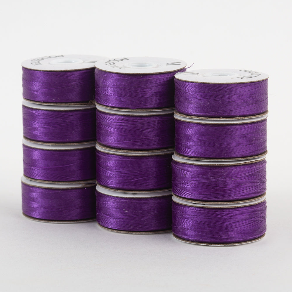 Super Bobs Poly 12 pk M-Style #606 Dark Purple
