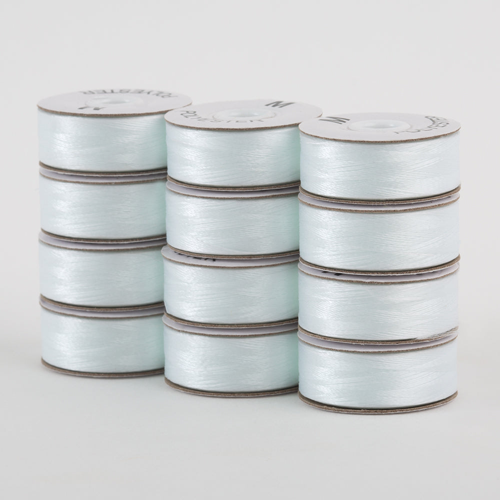 Super Bobs Poly 12 pk M-Style #621 Lace White